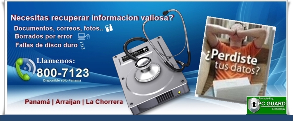 Recuperacion de datos en panama